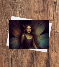 Fairy Cards, Large Note Card, Invites, Birthday, Money Card