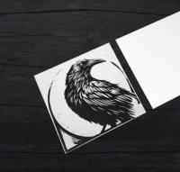 Raven - Large Cards, Notecards, Birthday, Invites