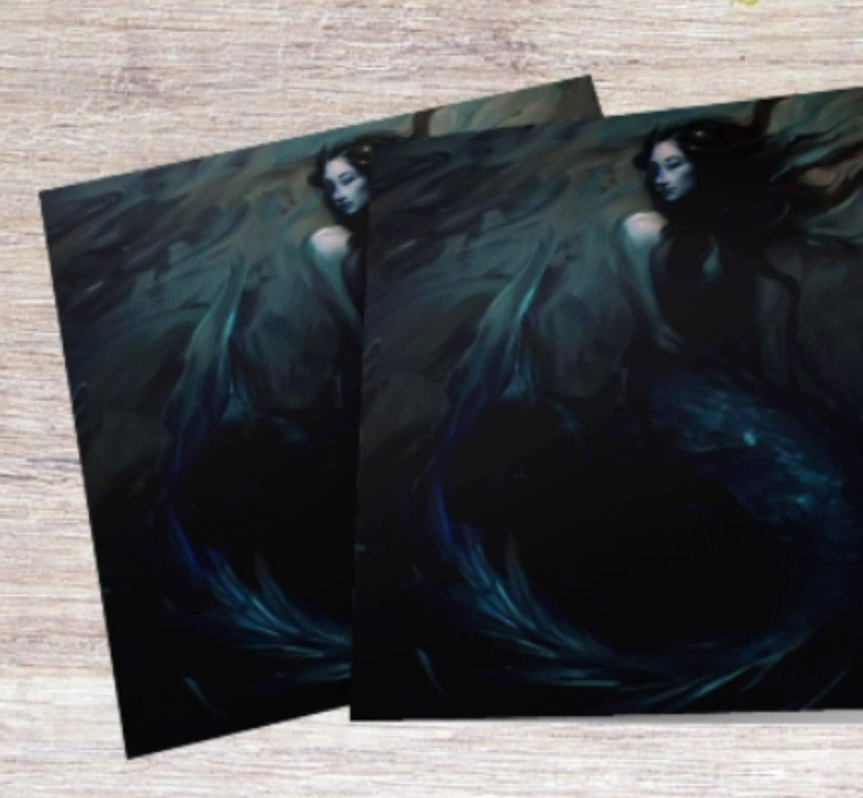 Mermaid Greeting Cards, Birthday, Invitations, Thank You Cards