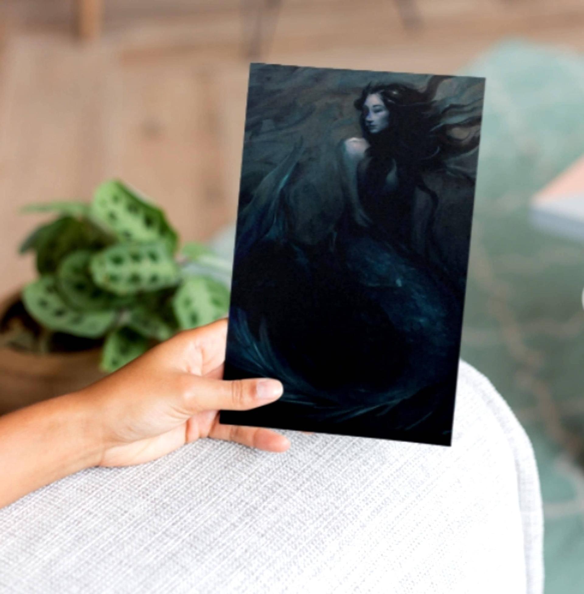 Mermaid Greeting Cards, Birthday, Invitations, Thank You Cards